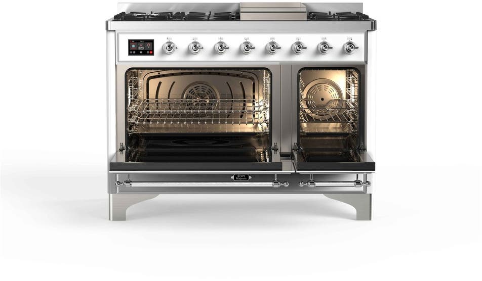 Ilve UM12FDNS3RACLP Ral Custom Color With Chrome Knobs, Liquid Propane