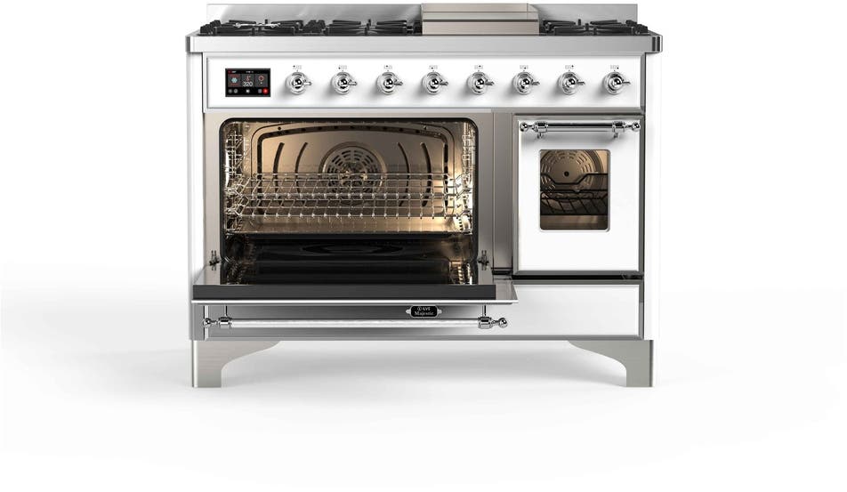 Ilve UM12FDNS3RACLP Ral Custom Color With Chrome Knobs, Liquid Propane