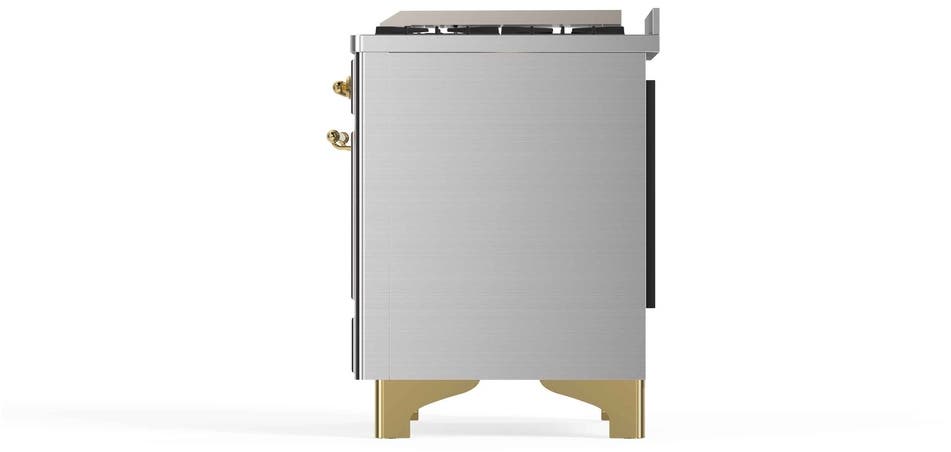 Ilve UM12FDNS3SSGLP Stainless Steel, Brass Trim - LP