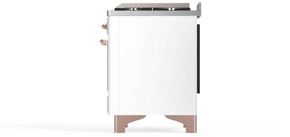 Ilve UM12FDNS3WHP Natural Gas In White W/ Copper Trim