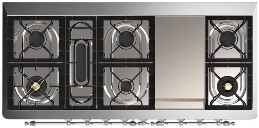 Ilve UM15FDNS3EGC Natural Gas In Emerald Green W/ Chrome Trim