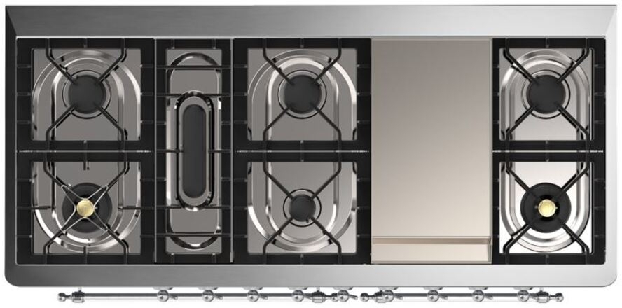 Ilve UM15FDQNS3EGC Natural Gas In Emerald Green W/ Chrome Trim