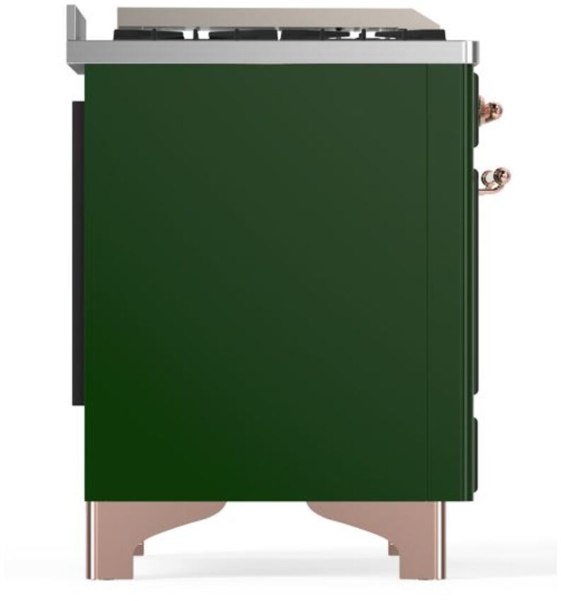 Ilve UM15FDQNS3EGP Natural Gas In Emerald Green W/ Copper Trim