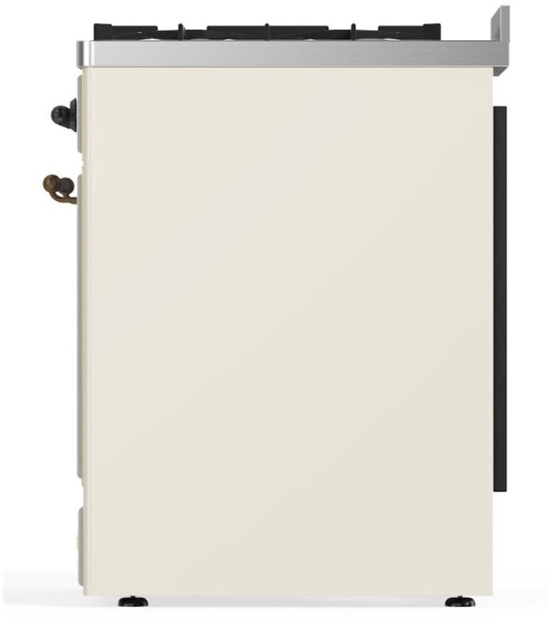 Ilve UM30DNE3AWB Natural Gas In Antique White W/ Bronze Trim