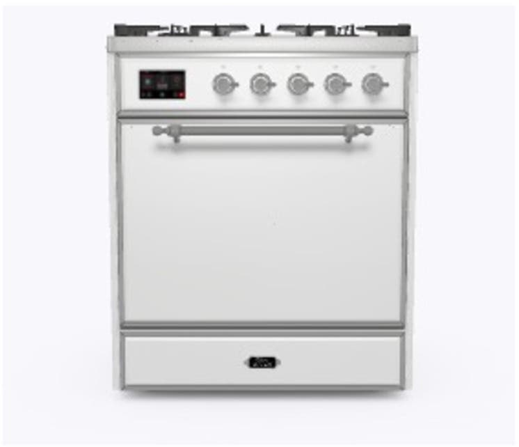 Ilve UM30DQNE3RACLP Ral Custom Color With Chrome Knobs, Liquid Propane