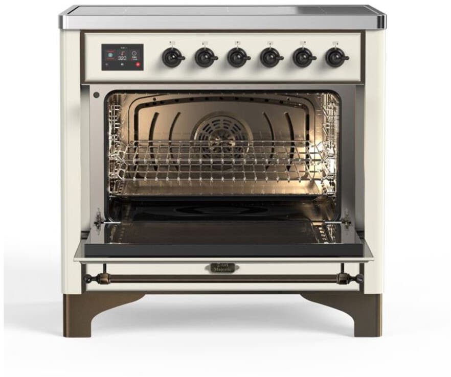 Ilve UMI09NS3AWB Antique White W/ Bronze Trim