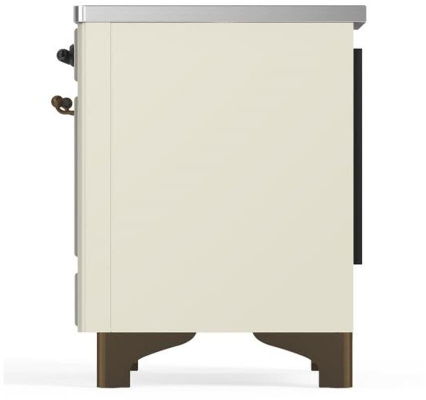 Ilve UMI09NS3AWB Antique White W/ Bronze Trim