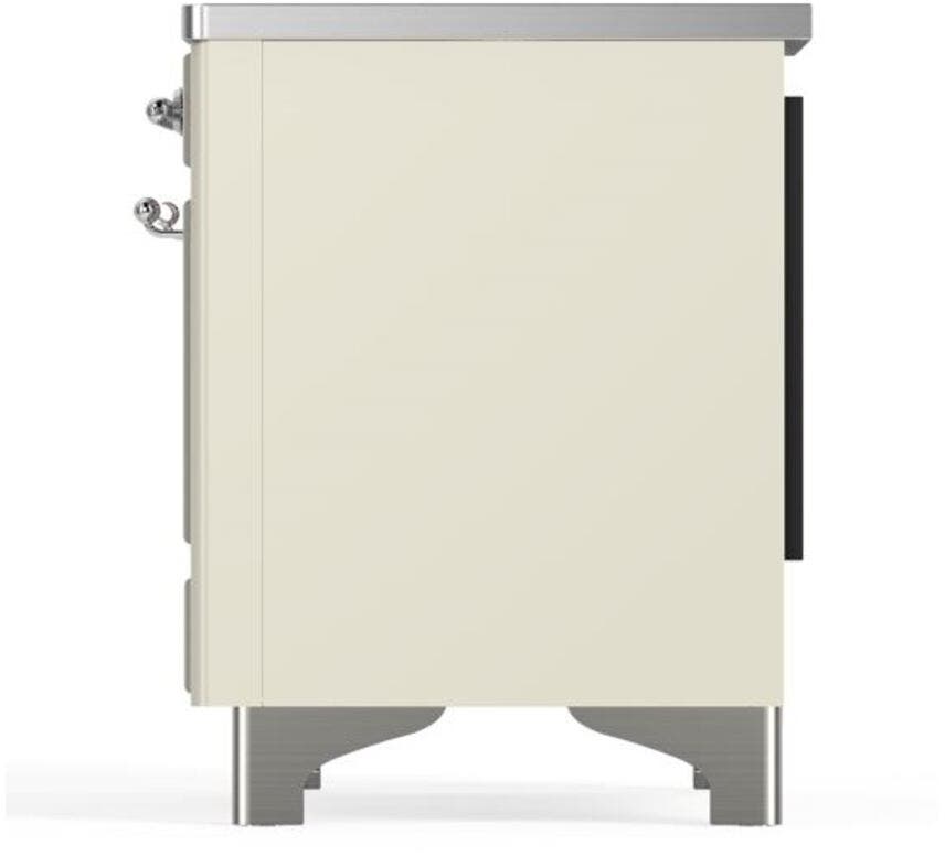 Ilve UMI09NS3AWC Antique White W/ Chrome Trim