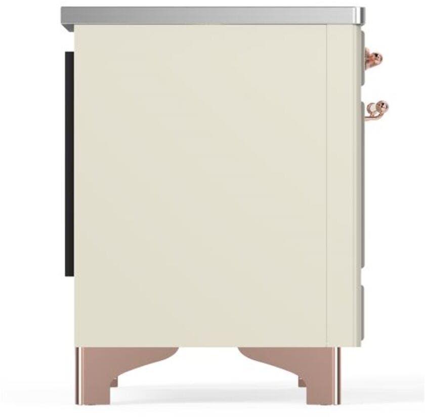 Ilve UMI09NS3AWP Antique White W/ Copper Trim