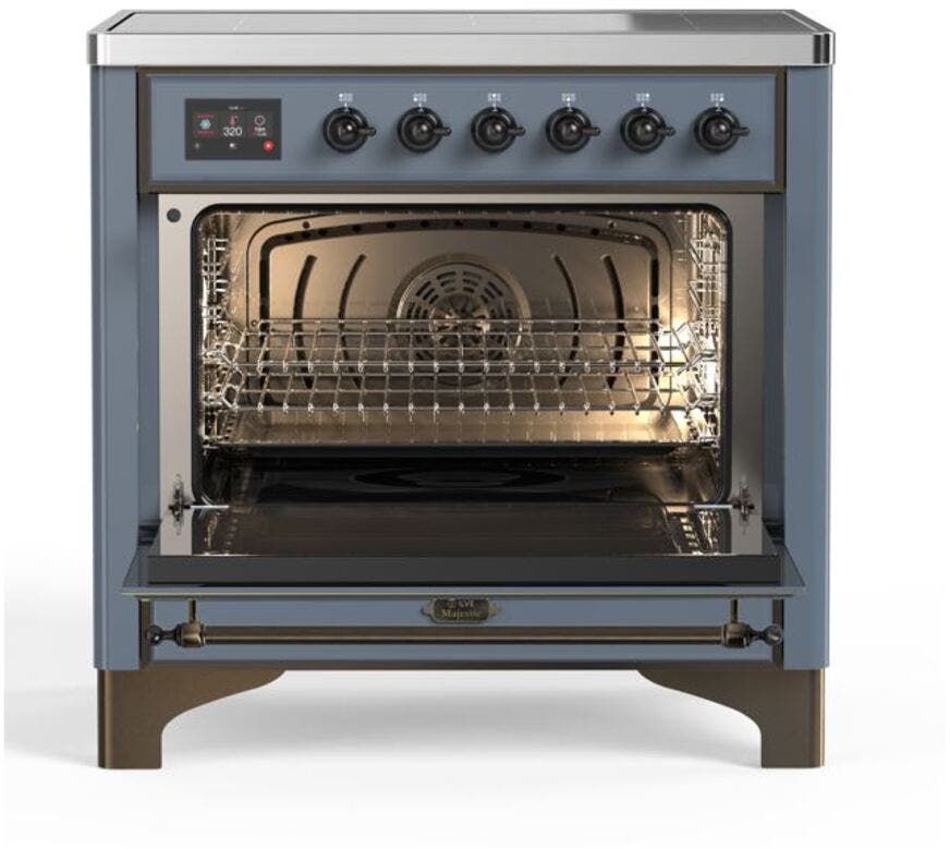 Ilve UMI09NS3BGB Blue Grey W/ Bronze Trim
