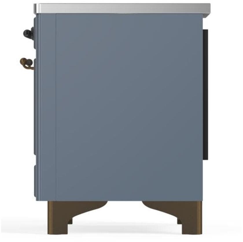 Ilve UMI09NS3BGB Blue Grey W/ Bronze Trim