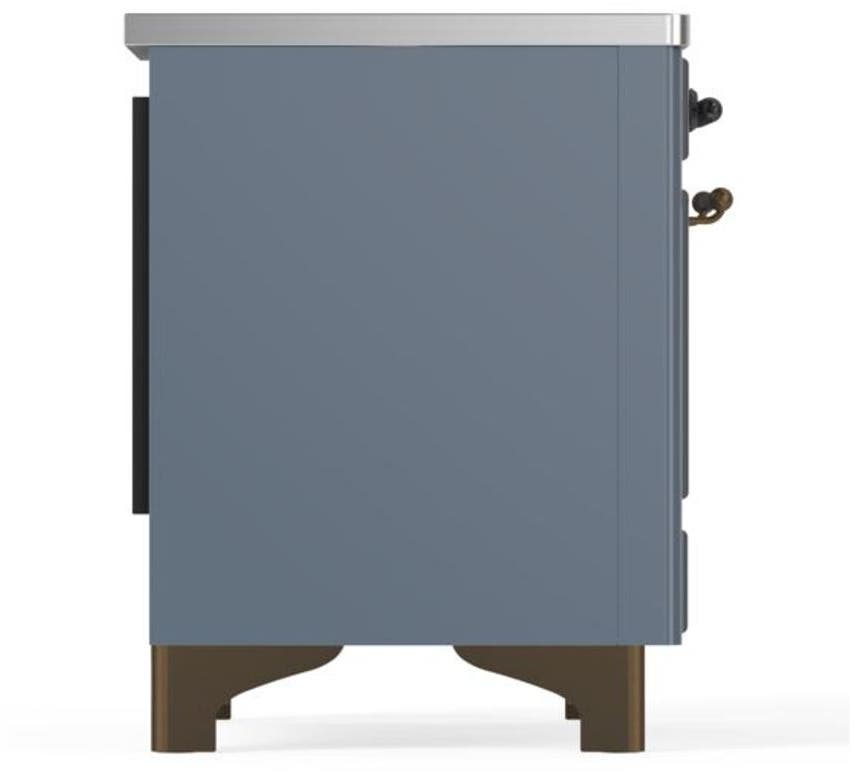 Ilve UMI09NS3BGB Blue Grey W/ Bronze Trim