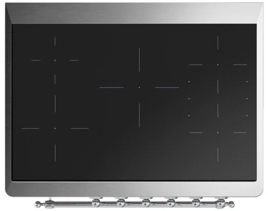 Ilve UMI09NS3BGC Blue Grey W/ Chrome Trim