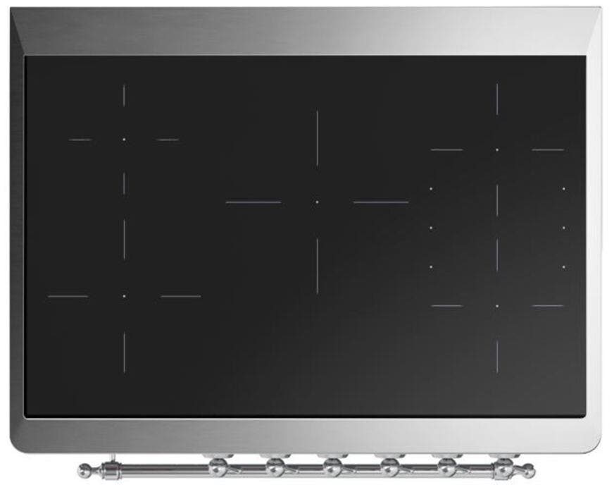Ilve UMI09NS3BKC Glossy Black W/ Chrome Trim