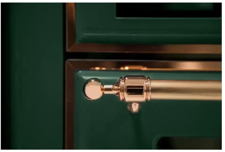 Ilve UMI09NS3EGP Emerald Green W/ Copper Trim