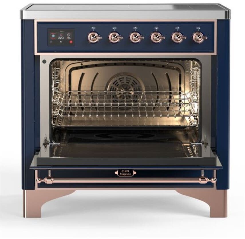 Ilve UMI09NS3MBP Midnight Blue W/ Copper Trim
