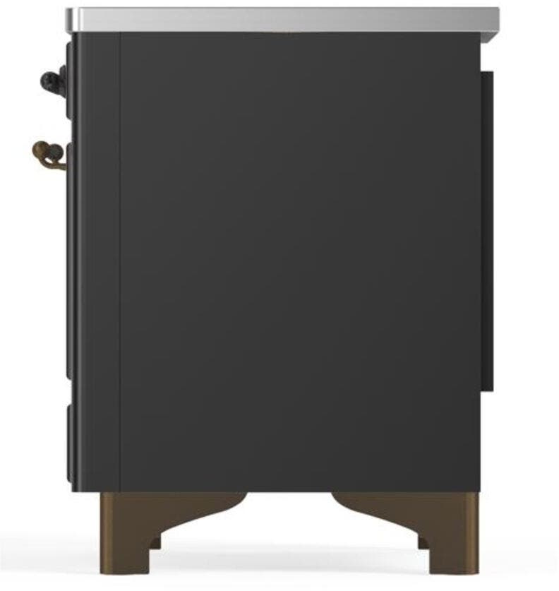 Ilve UMI09NS3MGB Matte Graphite W/ Bronze Trim