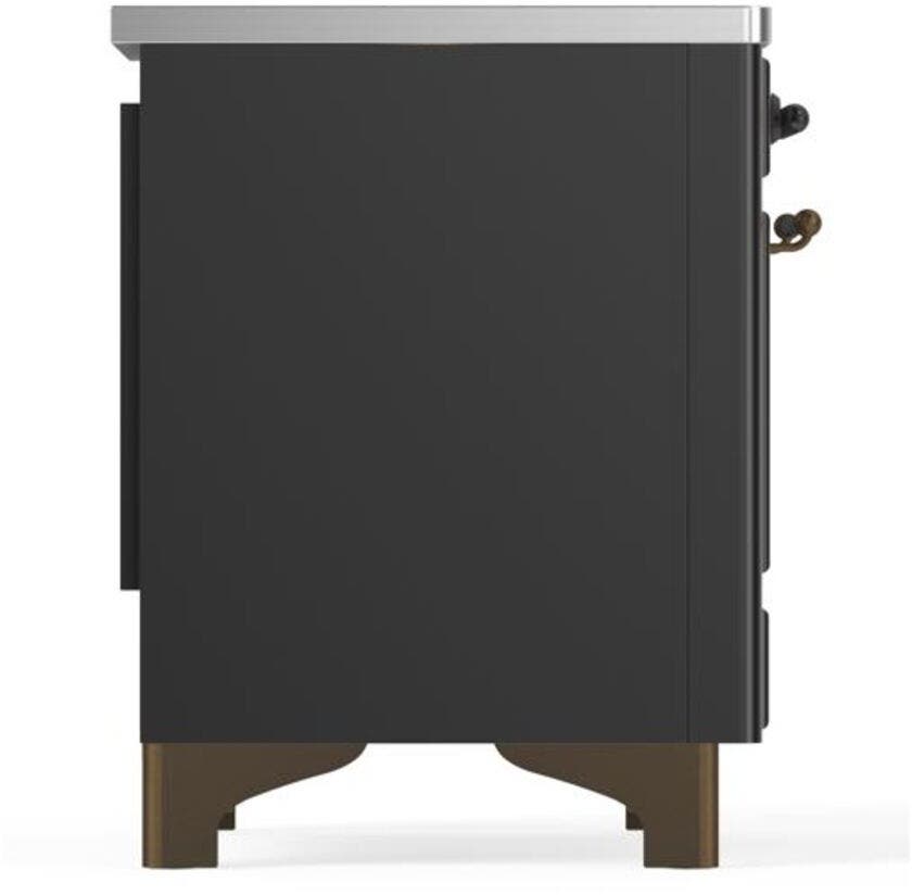 Ilve UMI09NS3MGB Matte Graphite W/ Bronze Trim