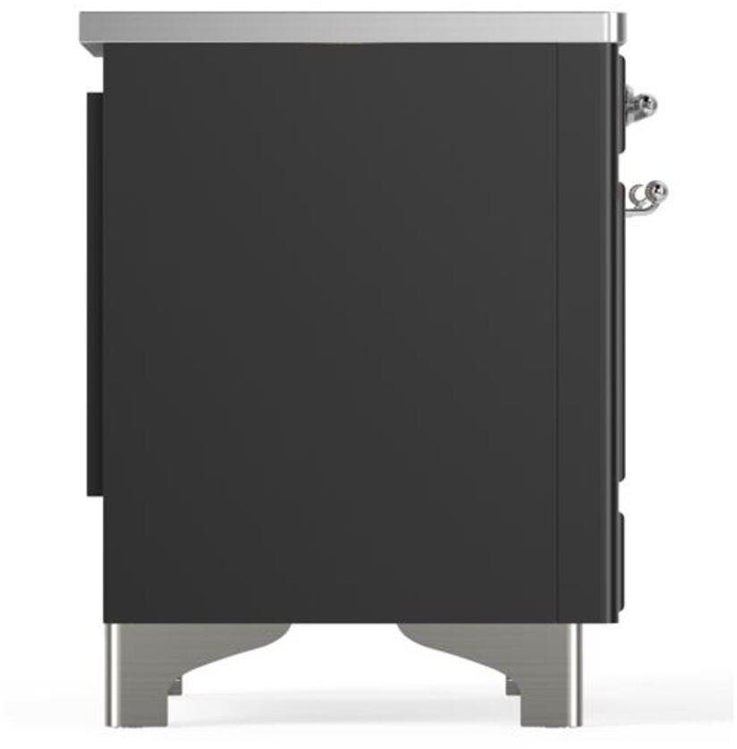 Ilve UMI09NS3MGC Matte Graphite W/ Chrome Trim