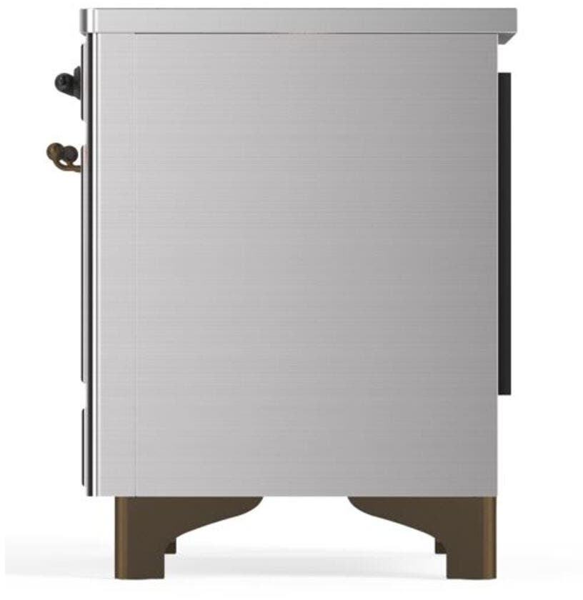 Ilve UMI09NS3SSB Stainless Steel W/ Bronze Trim
