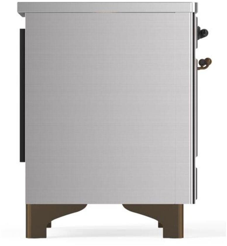 Ilve UMI09NS3SSB Stainless Steel W/ Bronze Trim