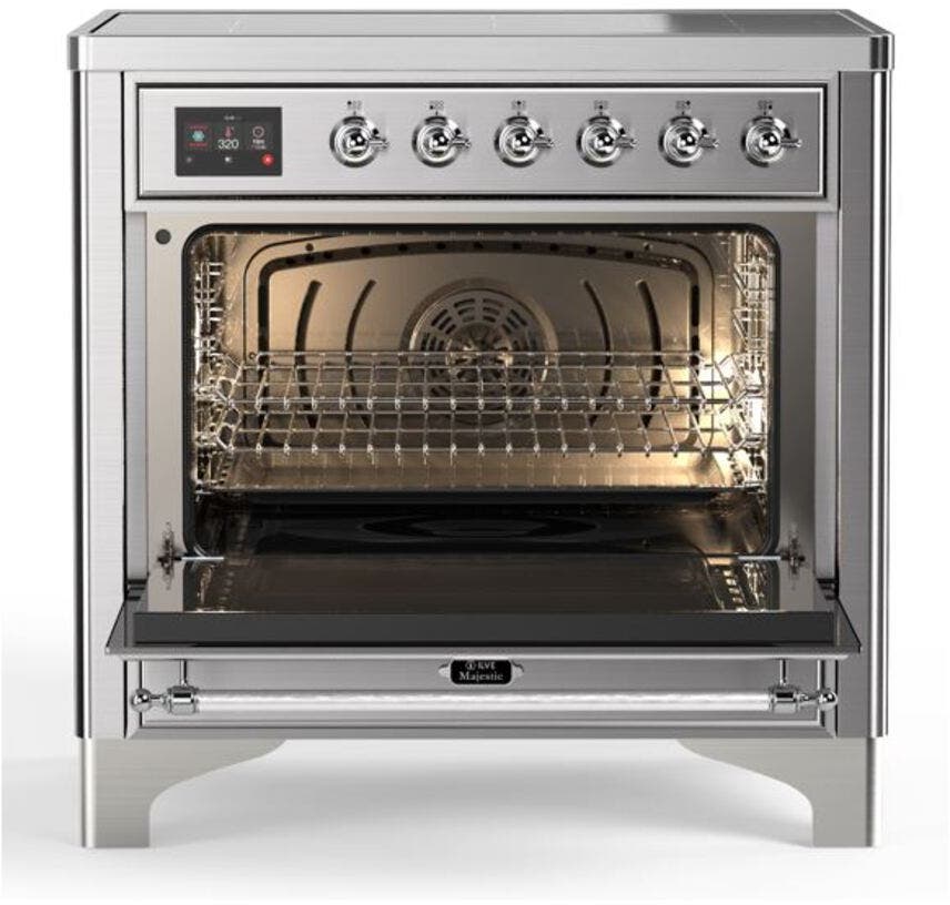 Ilve UMI09NS3SSC Stainless Steel W/ Chrome Trim