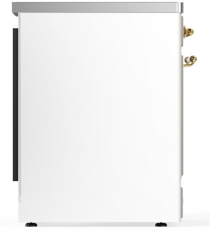 Ilve UMI30QNE3WHG White W/ Brass Trim