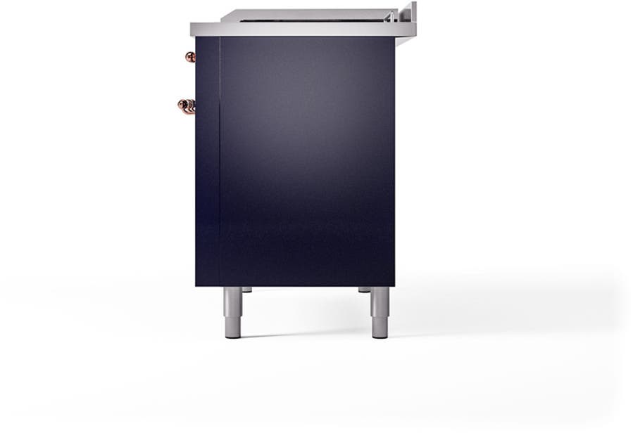 Ilve UN48FSQNMPMBP Midnight Blue With Copper Knobs, Natural Gas