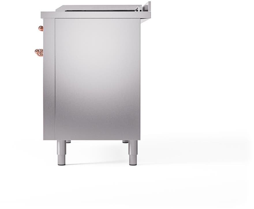 Ilve UN48FSQNMPSSP Stainless Steel With Copper Knobs, Natural Gas