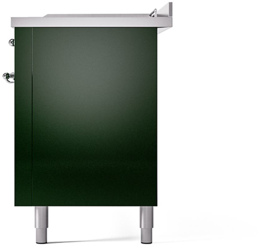 Ilve UN60FSQNMPEGCLP Emerald Green With Chrome Knobs, Liquid Propane