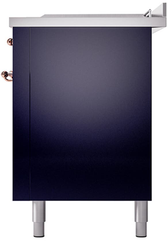 Ilve UN60FSQNMPMBP Midnight Blue With Copper Knobs, Natural Gas