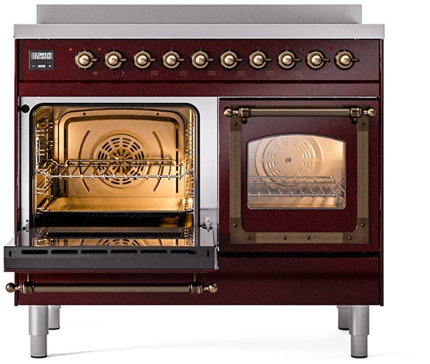 Ilve UNDI406NMPBUB Emerald Green With Bronze Knobs