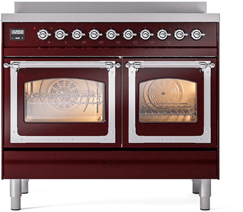 Ilve UNDI406NMPBUC Emerald Green With Chrome Knobs