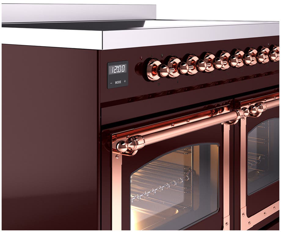 Ilve UNDI406NMPBUP Emerald Green With Copper Knobs