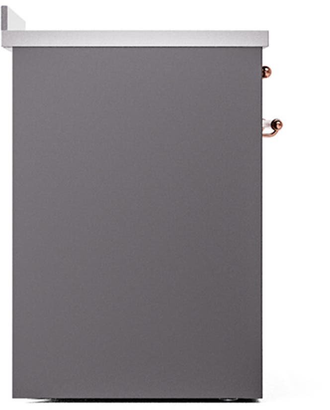 Ilve UNI304QNMPMGP Graphite Matte With Copper Knobs