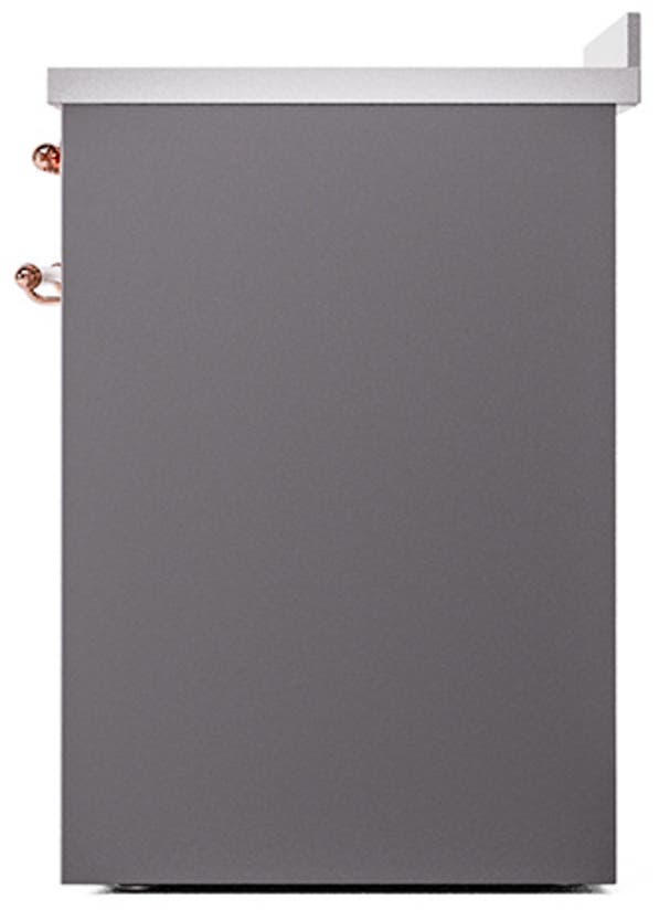 Ilve UNI304QNMPMGP Graphite Matte With Copper Knobs