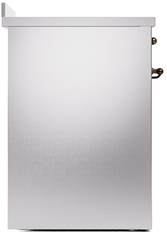 Ilve UNI304QNMPSSB Stainless Steel With Bronze Knobs