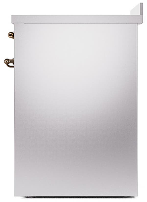 Ilve UNI304QNMPSSB Stainless Steel With Bronze Knobs