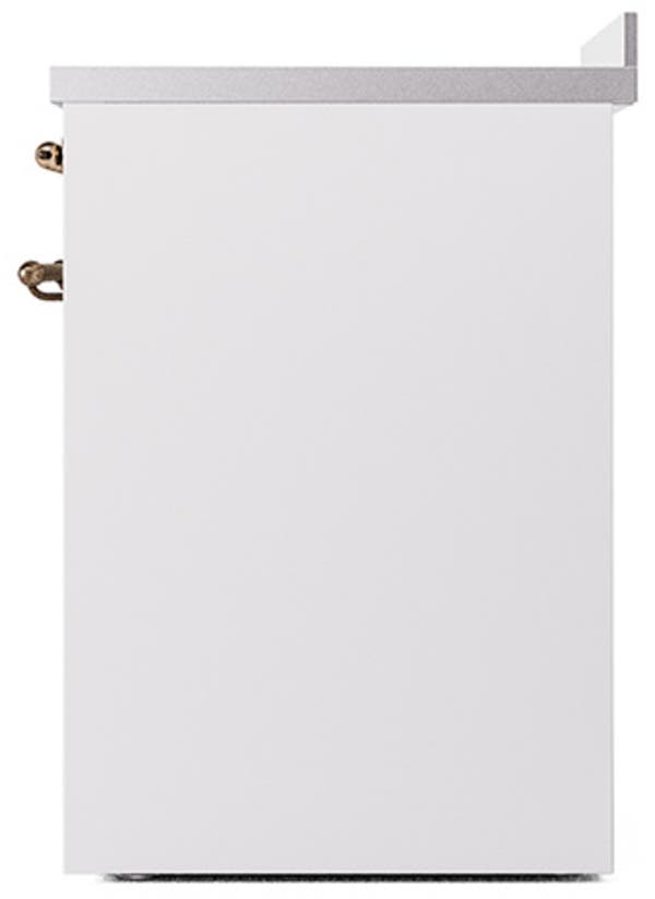 Ilve UNI304QNMPWHB White With Bronze Knobs