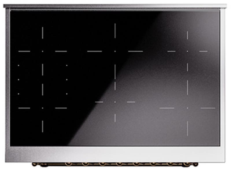 Ilve UNI366NMPSSB Stainless Steel With Bronze Knobs