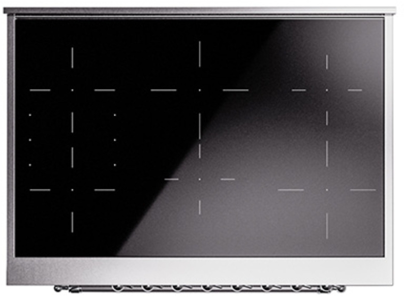 Ilve UNI366NMPSSC Stainless Steel With Chrome Knobs