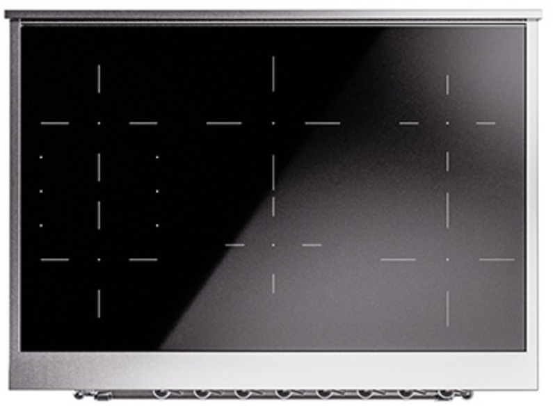 Ilve UNI366NMPWHC White With Chrome Knobs