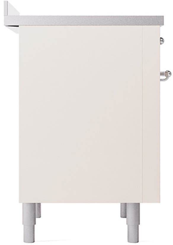 Ilve UNI366QNMPAWC Antique White With Chrome Knobs