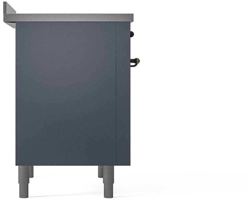 Ilve UNI366QNMPBGB Blue Grey With Bronze Knobs