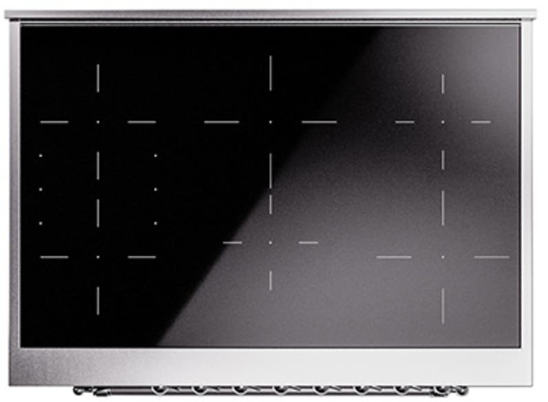 Ilve UNI366QNMPBUC Burgundy With Chrome Knobs