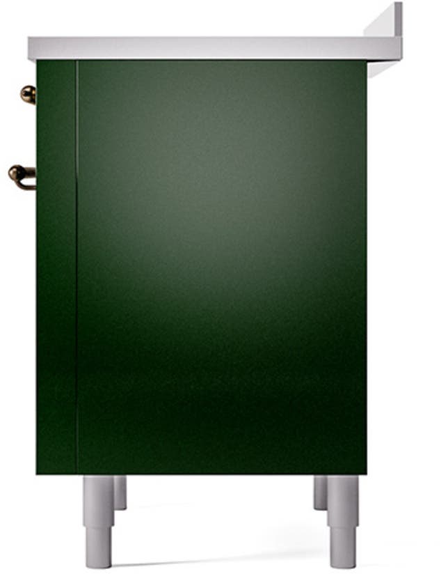 Ilve UNI366QNMPEGB Emerald Green With Bronze Knobs