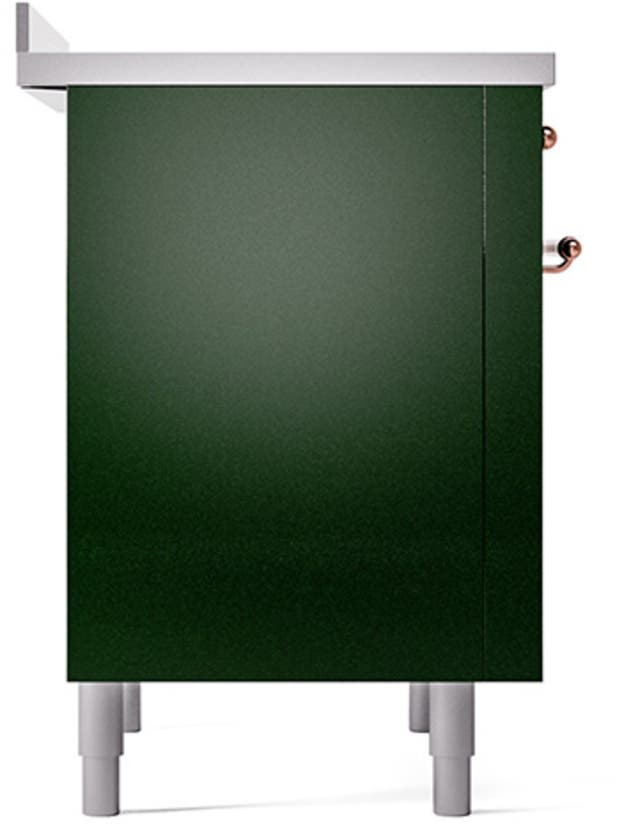 Ilve UNI366QNMPEGP Emerald Green With Copper Knobs