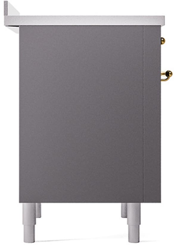Ilve UNI366QNMPMGP Graphite Matte With Copper Knobs