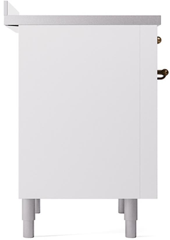 Ilve UNI366QNMPWHB White With Bronze Knobs