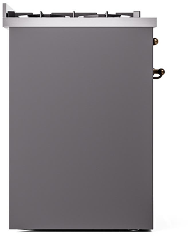 Ilve UP30NMPMGBLP Graphite Matte With Bronze Trim, Lp